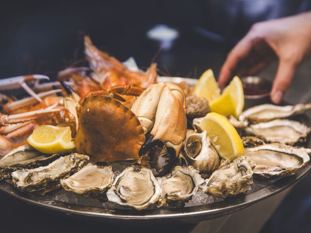 LE LOUP DE MER Fruits de mer